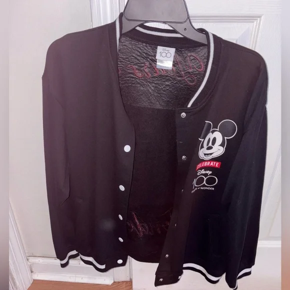 NWT Mickey varsity jacket - Picture 4 of 8